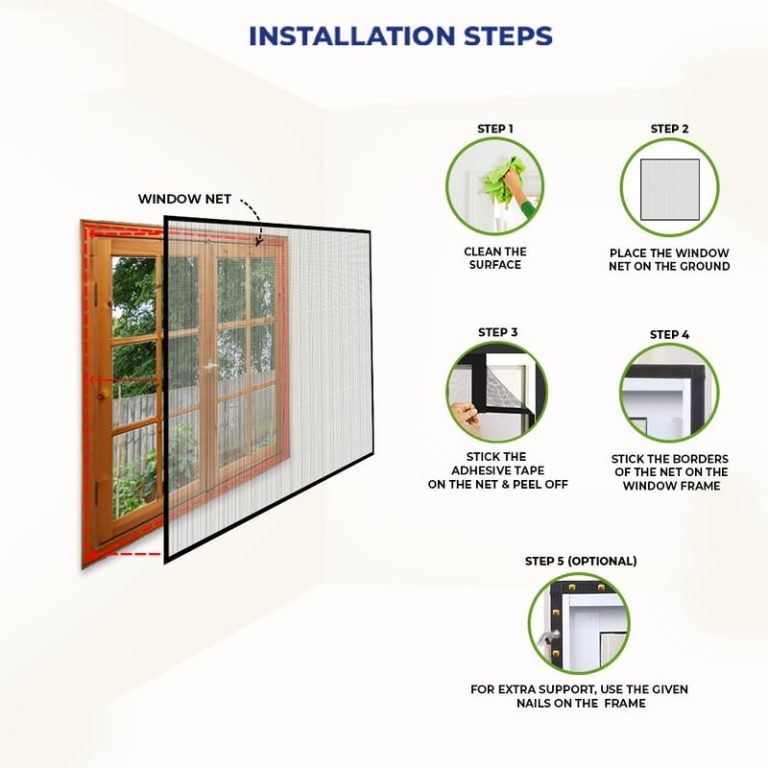 Magnetic Mosquito Door Net