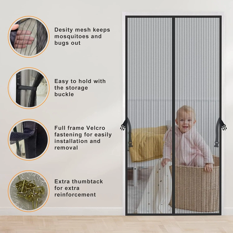 Mosquito Net Door Magnetic